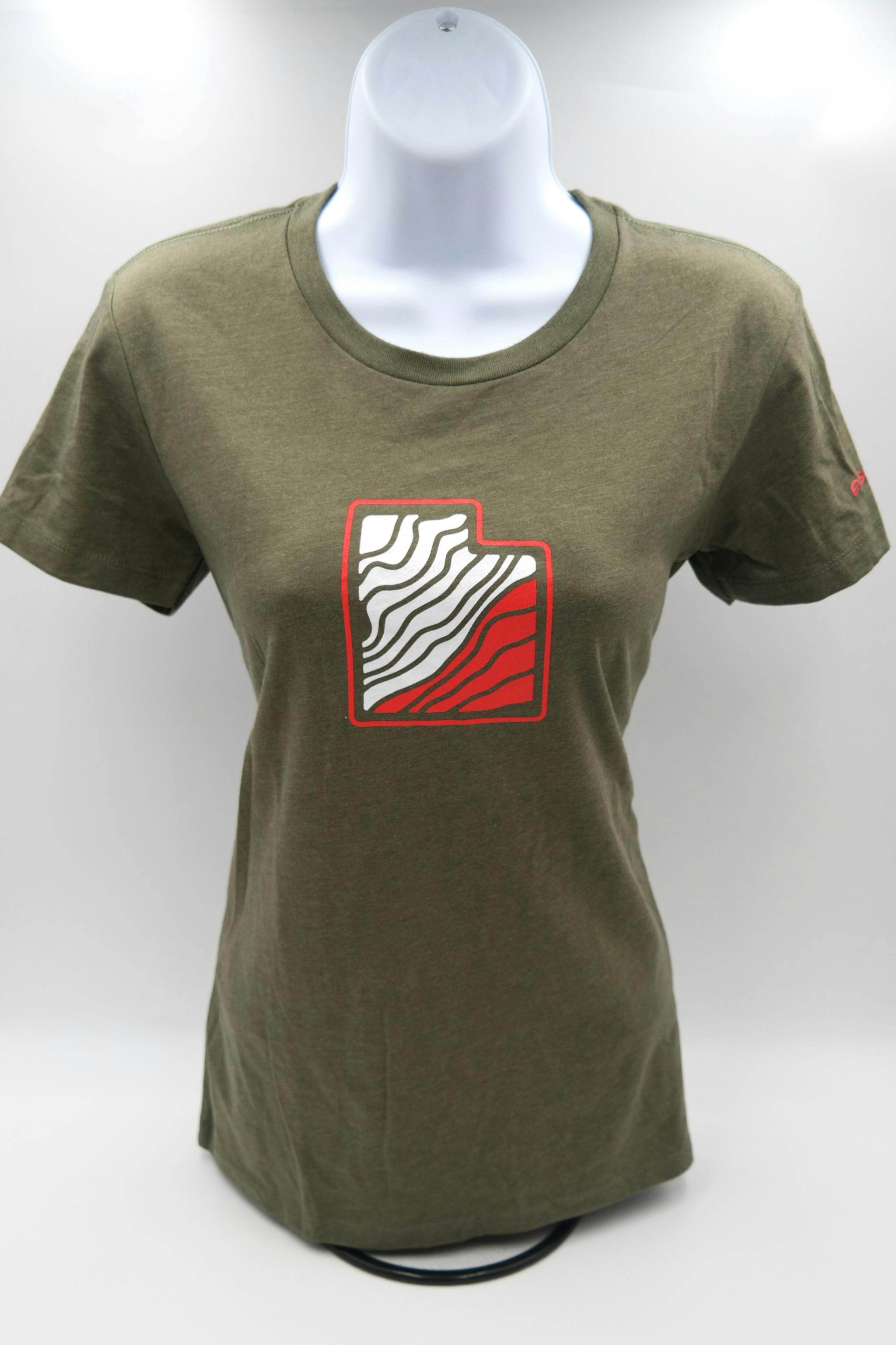 Women's "Utah" T-shirt-Green