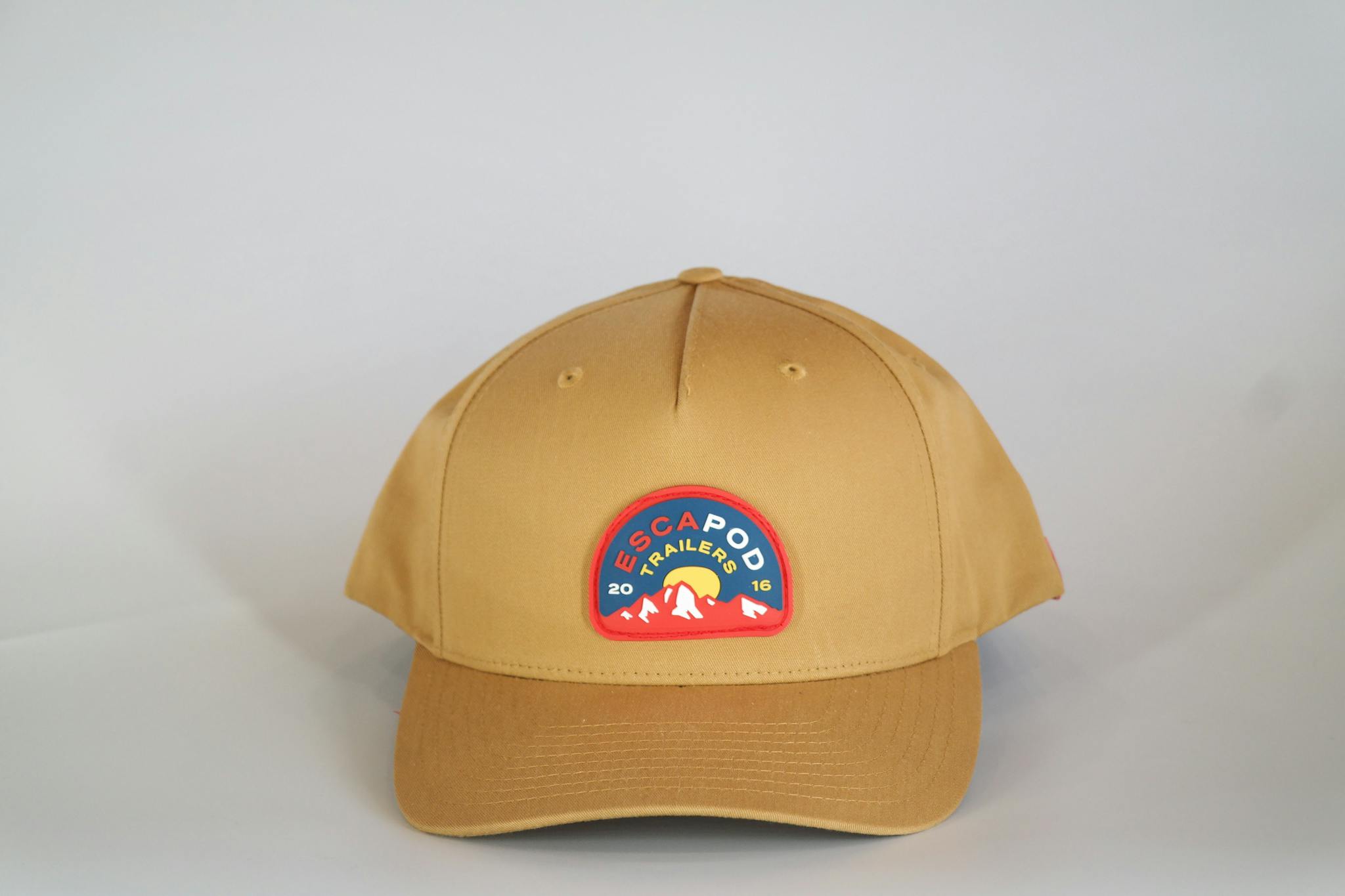 Khaki 5 Panel Hat